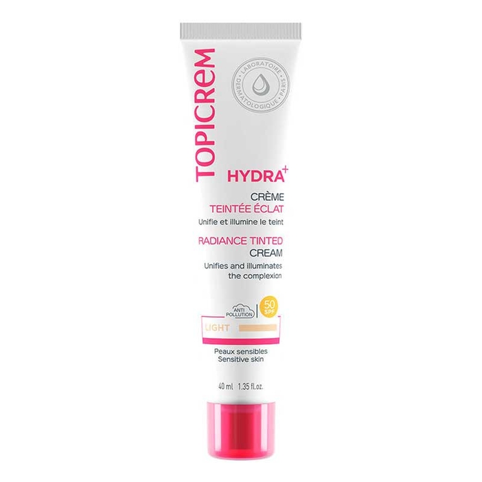 TOPICREM - Hydra+ Tinted Cream SPF50 - Light - 40ml - 3700281704846