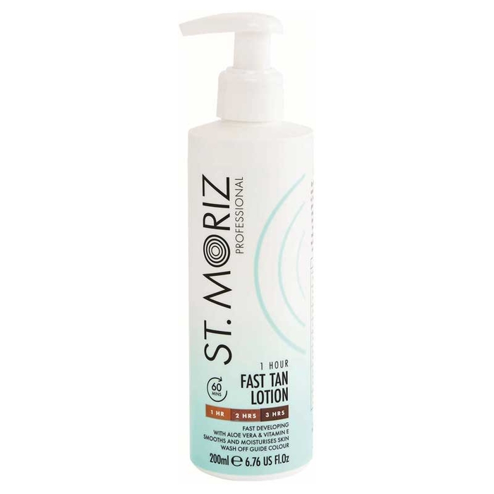 ST. MORIZ - Fast Tan Lotion - 200ml - 5060427357427