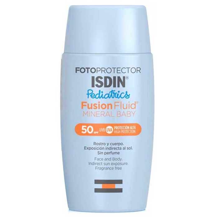 ISDIN - Fotoprotector Pediatrics Fluid SPF50  - 50ml - 8470001788993